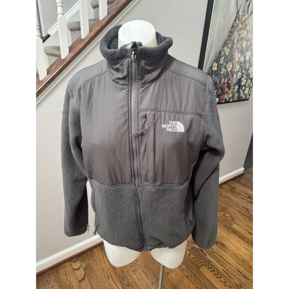 The North Face Women’s Polartec Thermal Denali Fleece Jacket Grey Size Small - Picture 1 of 2